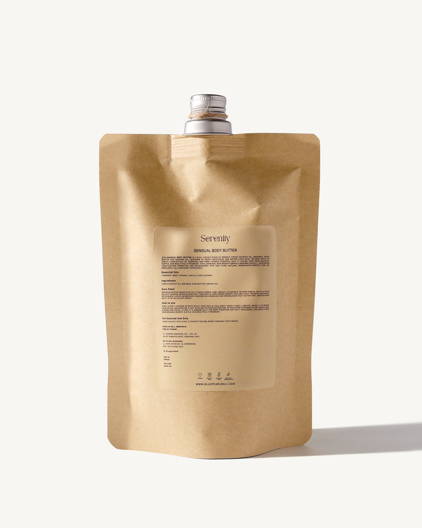 Sensual Body Butter Serenity Refillable 300ML